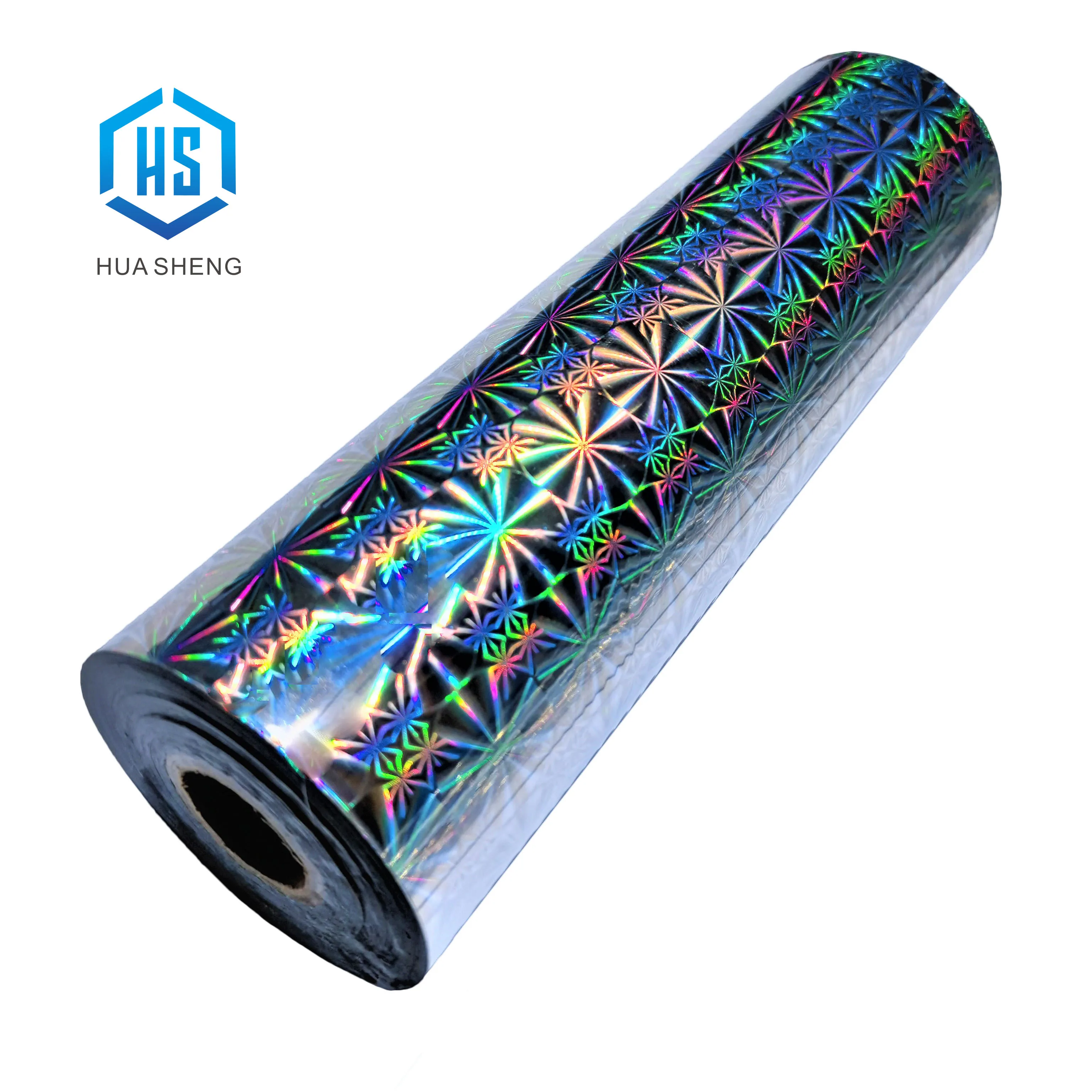 3D Holographic Printing Transparent Hot Stamping Foil Paper Rolls by digital hot foil stamping with laser