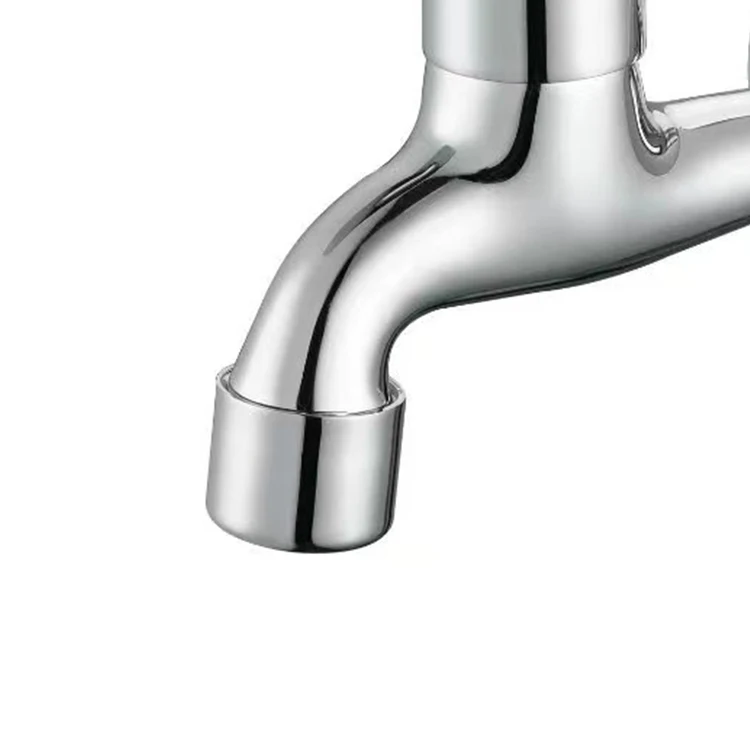 China Manufacture Wall Mounted Brass Bathroom Bibcock Taps Brass Bibcock Water Tap