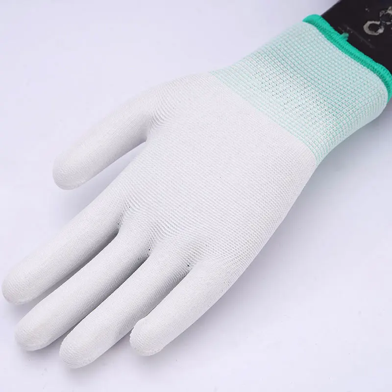 Safety Certified lightness Carbon Fiber  ESD Gloves Prevents static electricity