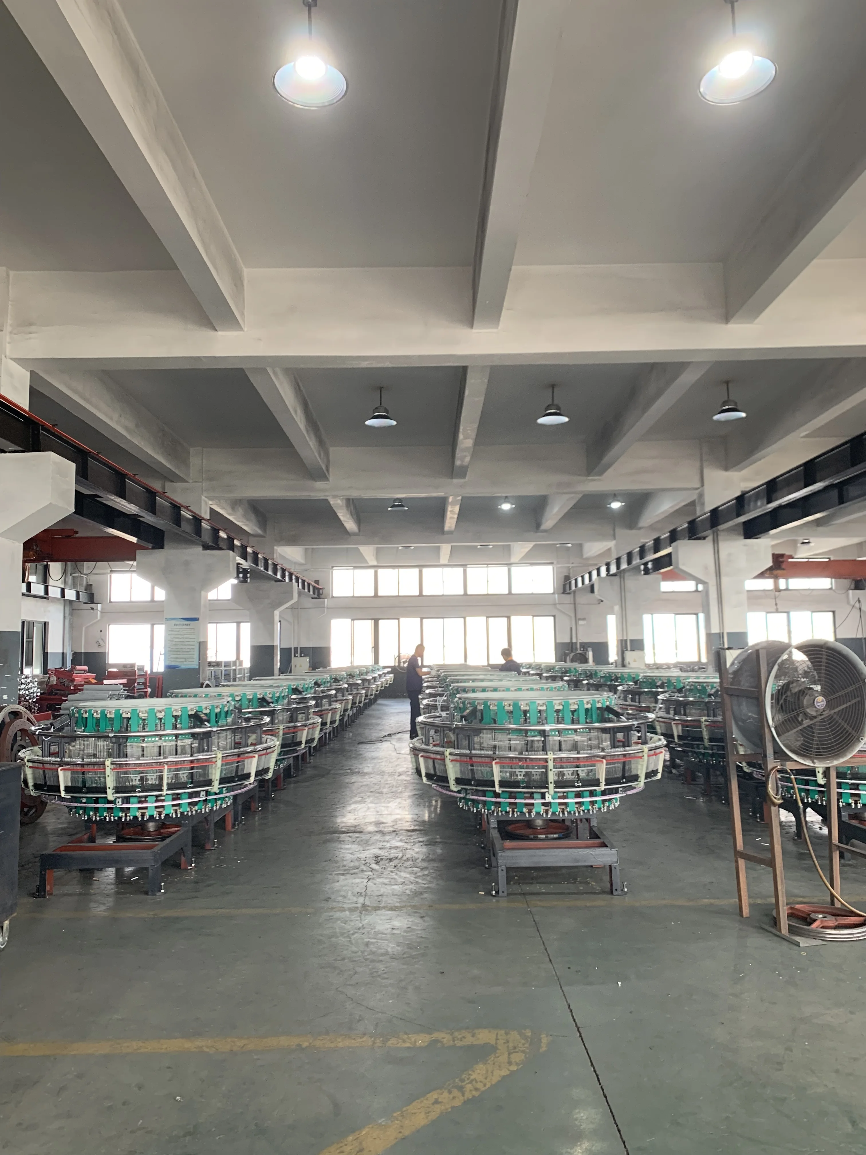 New Suspension magnetic levitation circular loom machine for PP woven bag production line