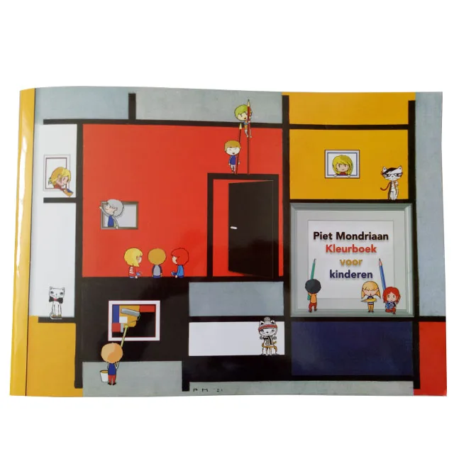 OEM&ODM Customized Printing Adult Coloring Book A3 Coloring Book