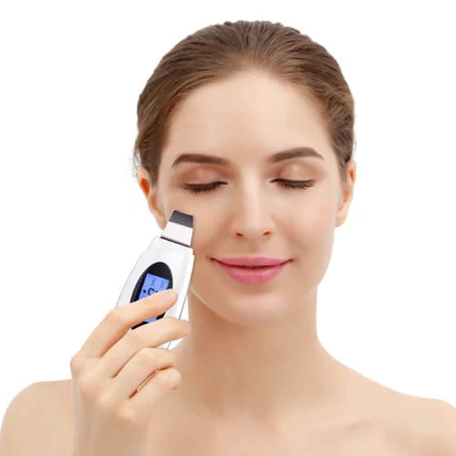 Professional Electric Dermasonic Ultra Sonic Skin Scrubber Portatil EMS Mini skin care spatulaskin spatulaultrasonic scrubber