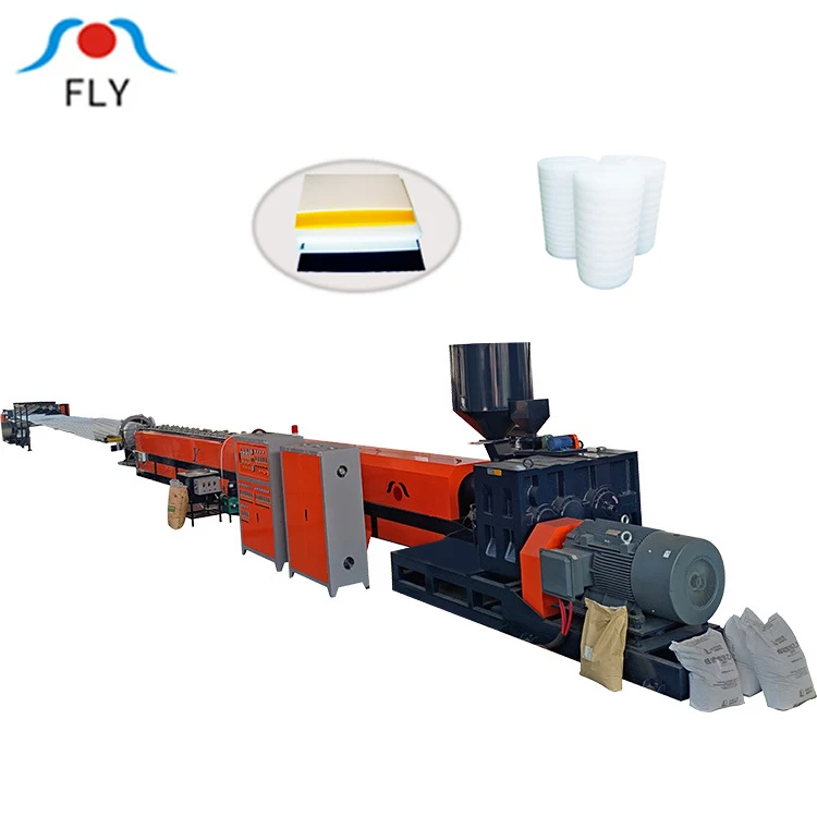 Foamed Polyethylene Sheet Making Machine/PE Foam Sheet Extruder/Production Line