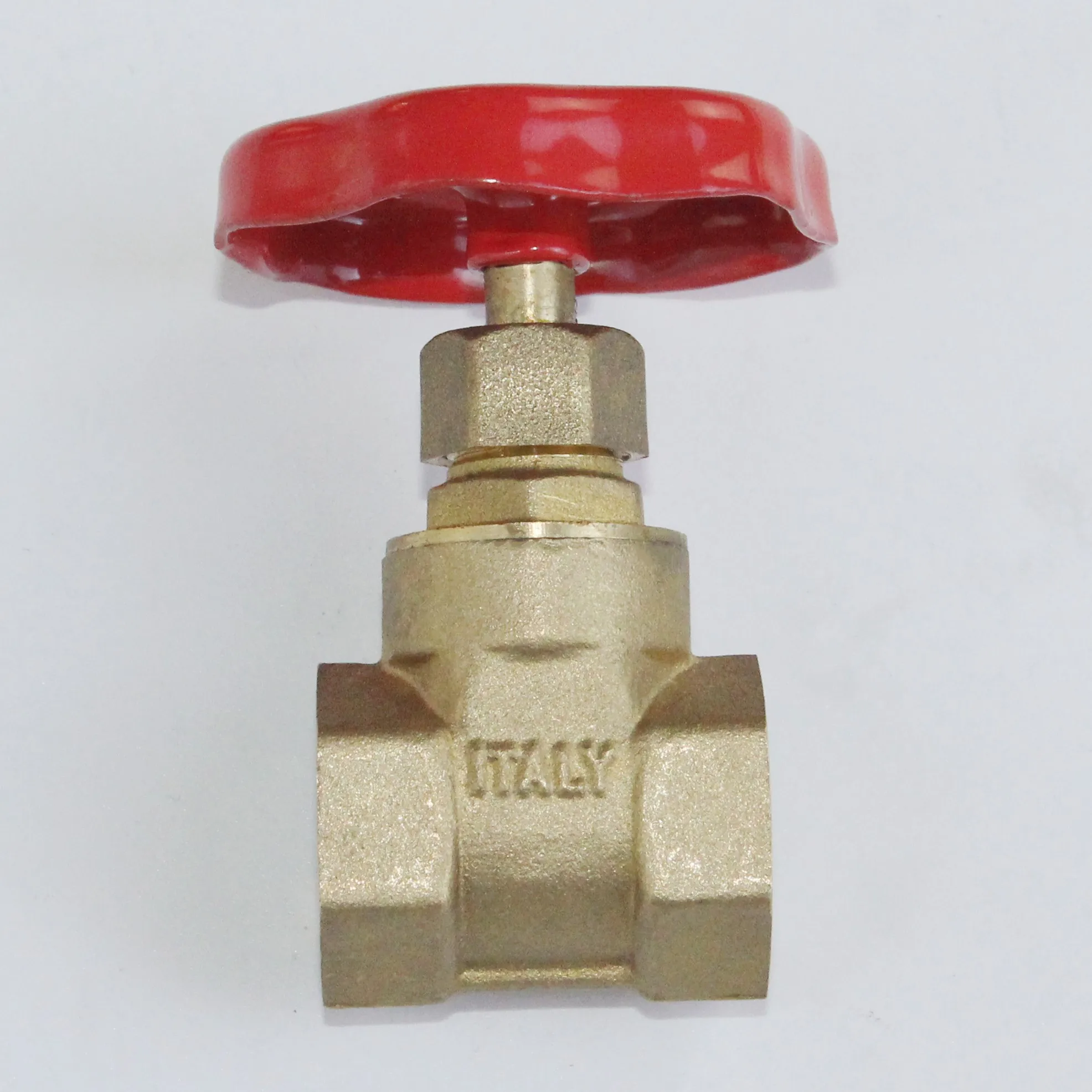 Cheap brass 1/2 inch gate valve  light 145 gram all brass part italy type gate valve for home use wholesales
