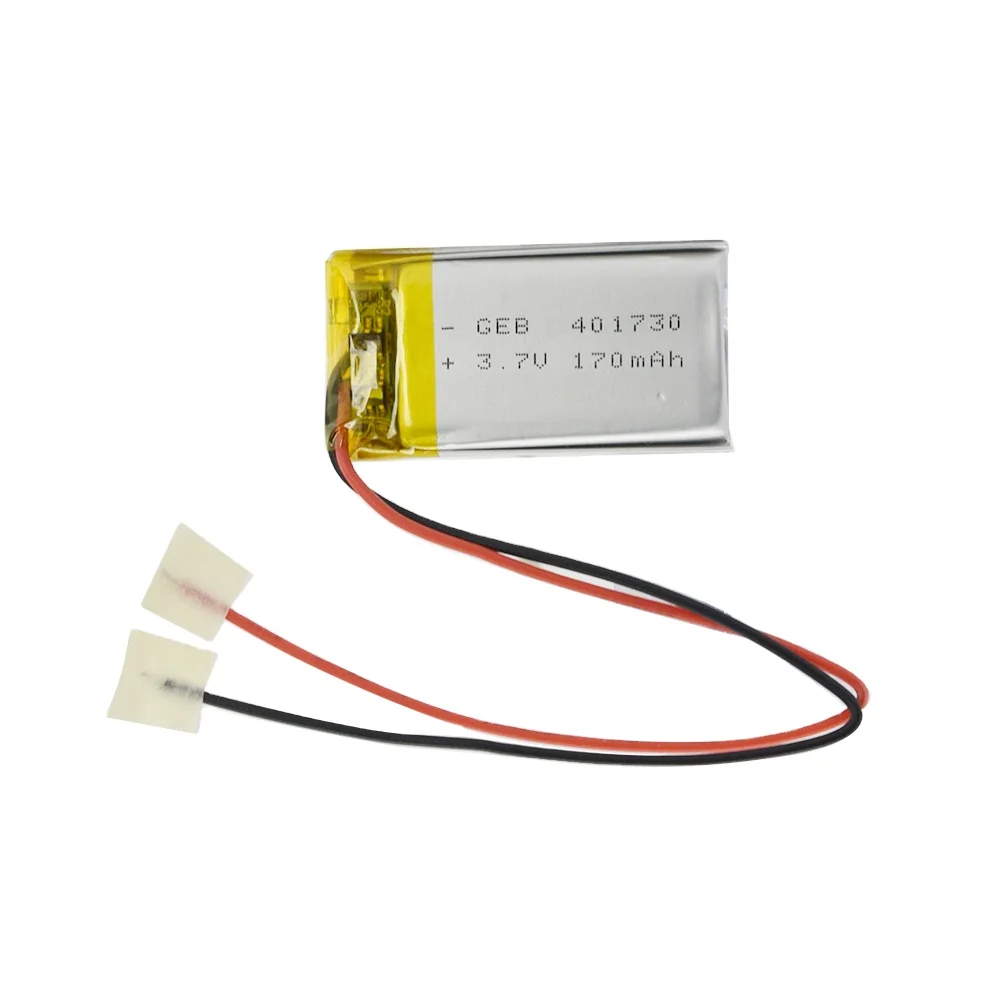 401730 602535 602035 702035 3.7V 170mAh 200mAh 300mAh Small Lithium Polymer Rechargeable Lipo Battery For GPS Track 3.7V Lipo