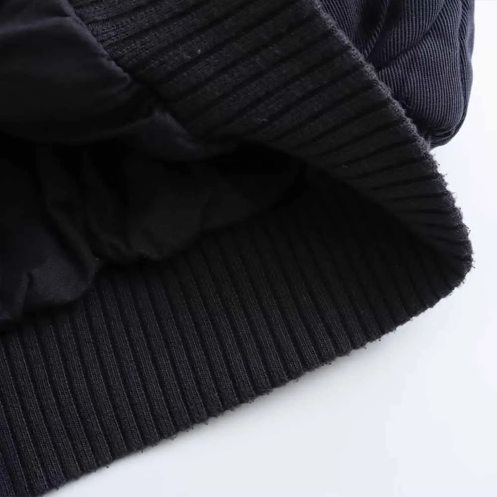 HANO Women 2023 New Fashion Cotton Suit Loose Pilot Coat Vintage Long Sleeve Female Outerwear Chic Overshirt