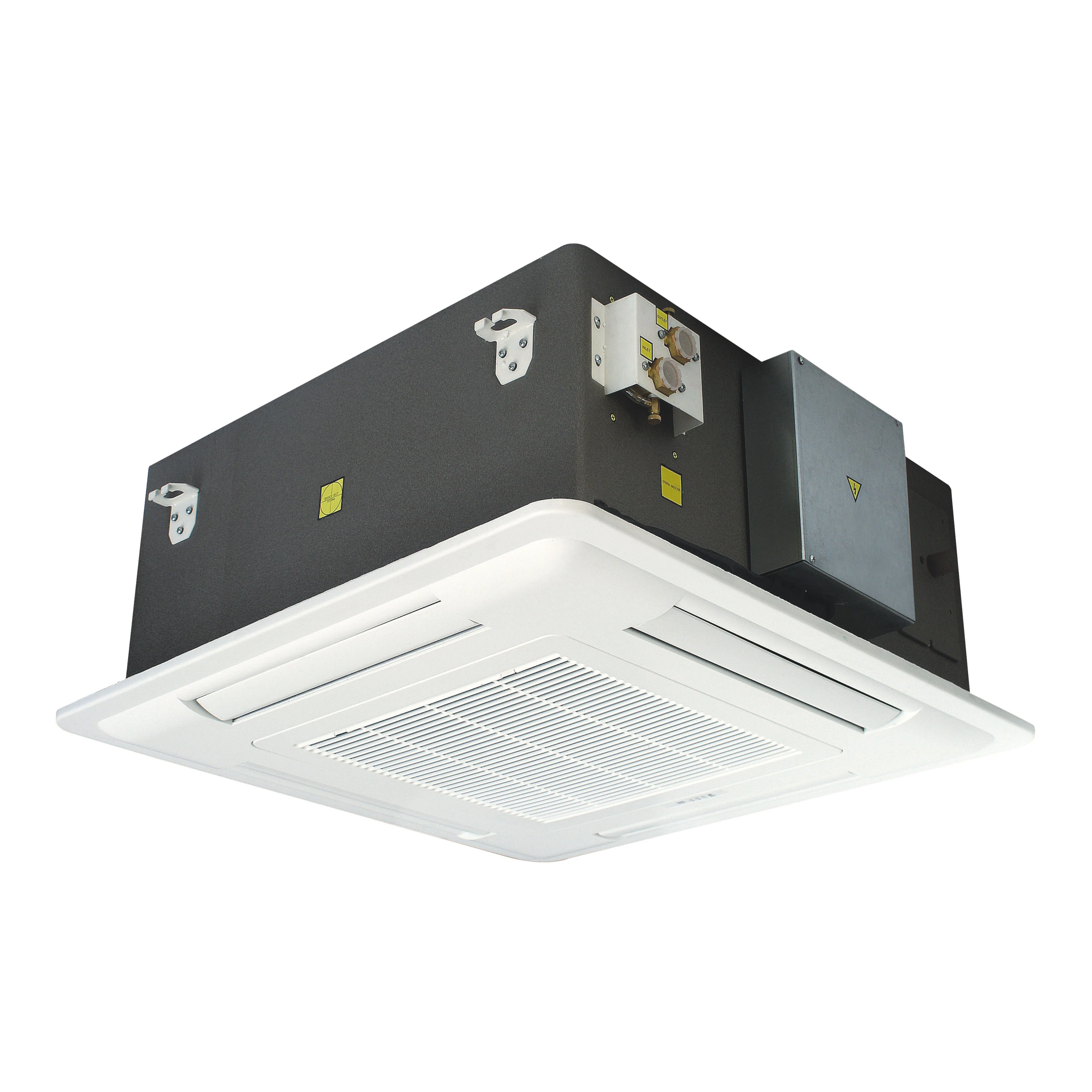 Various Cassette Type Concealed 4 Way Fan Coil Unit Ceiling