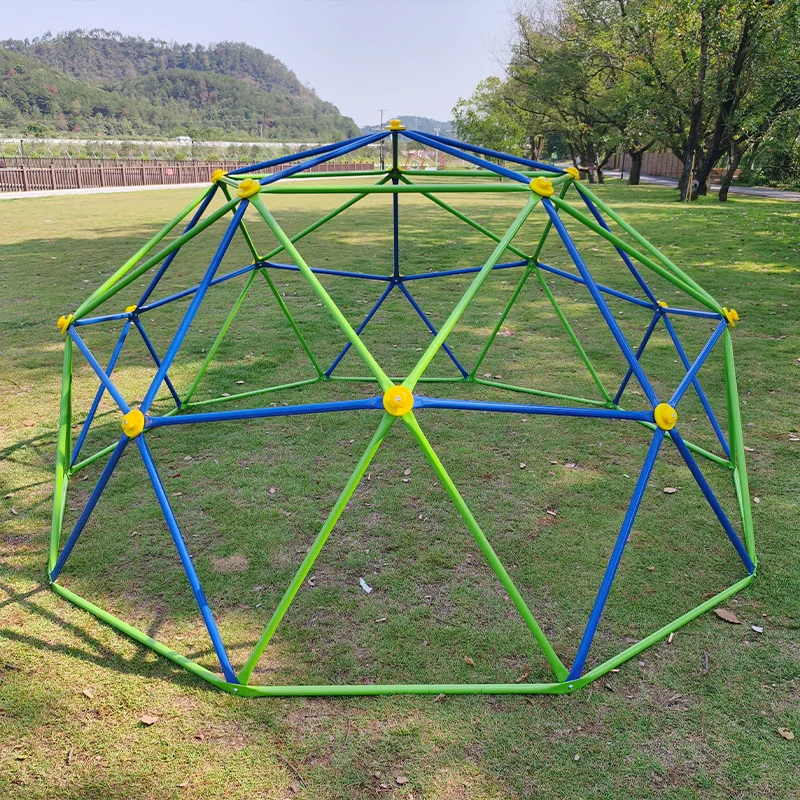 Zoshine 10ft Kids Outdoor Amusement Dome Climber Fun Play Equipment for Parks Gardens Schools