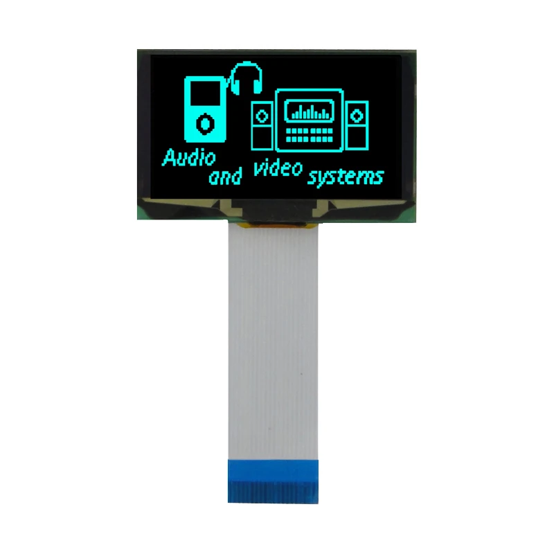 
2 inch small oled graphic 128x64 lcd display 12864 with controller board SPI/I2C/8080/6800 interface 