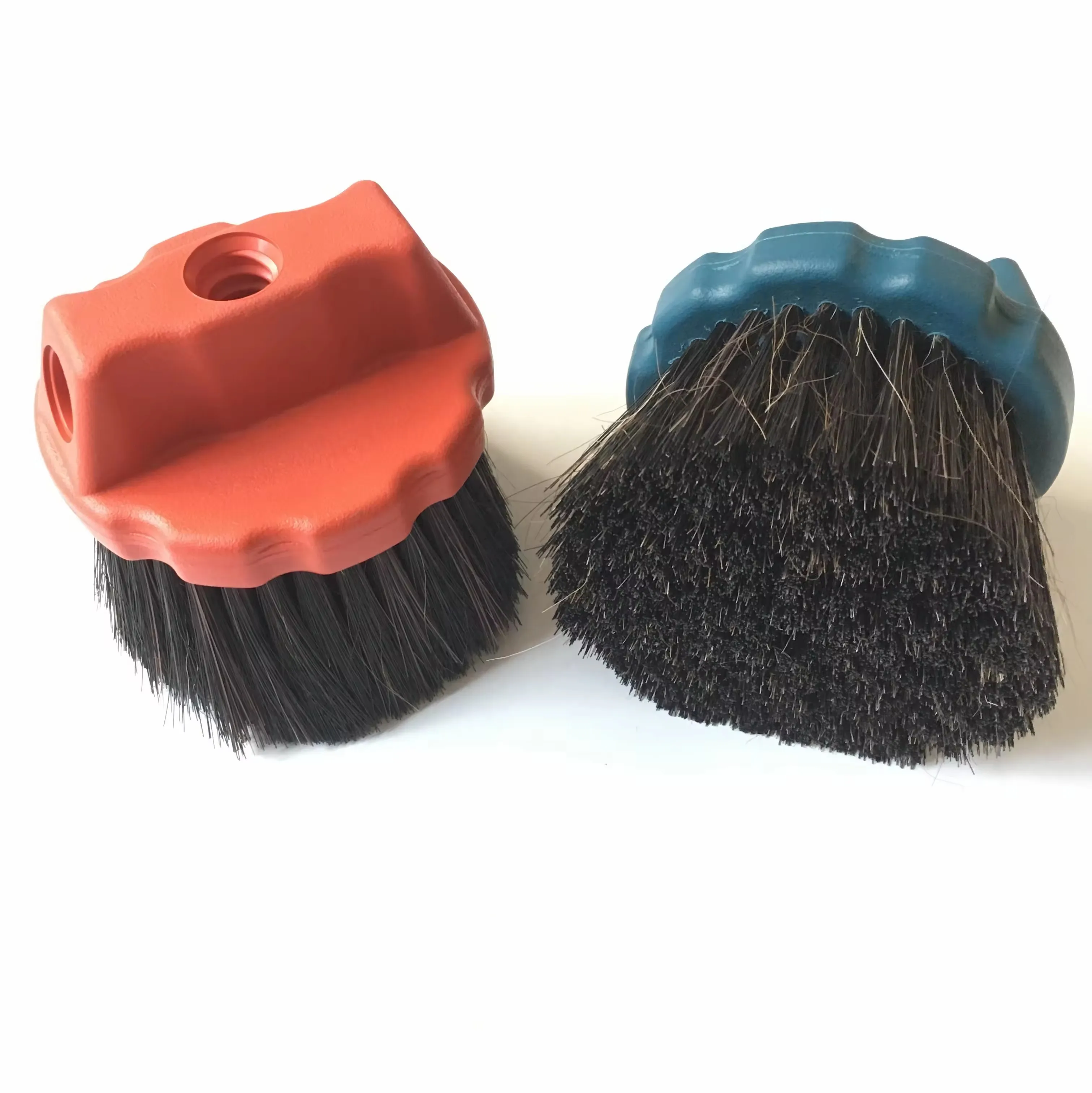 Factory Supply 5in 8in Round Horse Hair Drywall Texture Brush Rosebud Drywall Stipple Brush