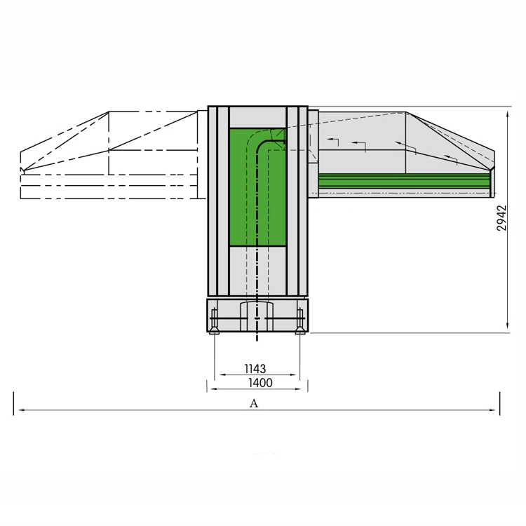 JWF1011 Bale Plucker Textile Machinery Reciprocating Bale Plucker Spinning Blowroom For Cotton