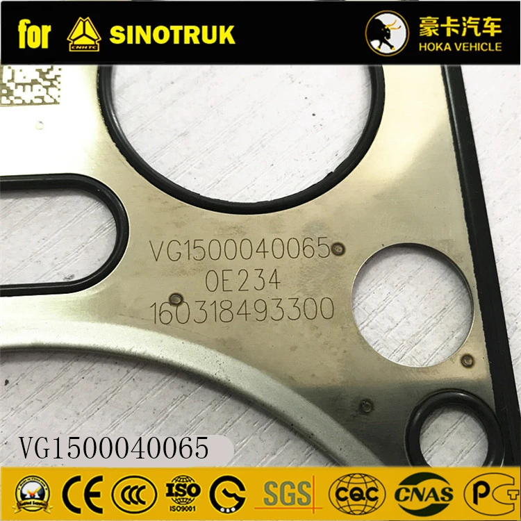Original SINOTRUK HOWO Truck Spare Parts Cylinder Head Gasket VG1500040065