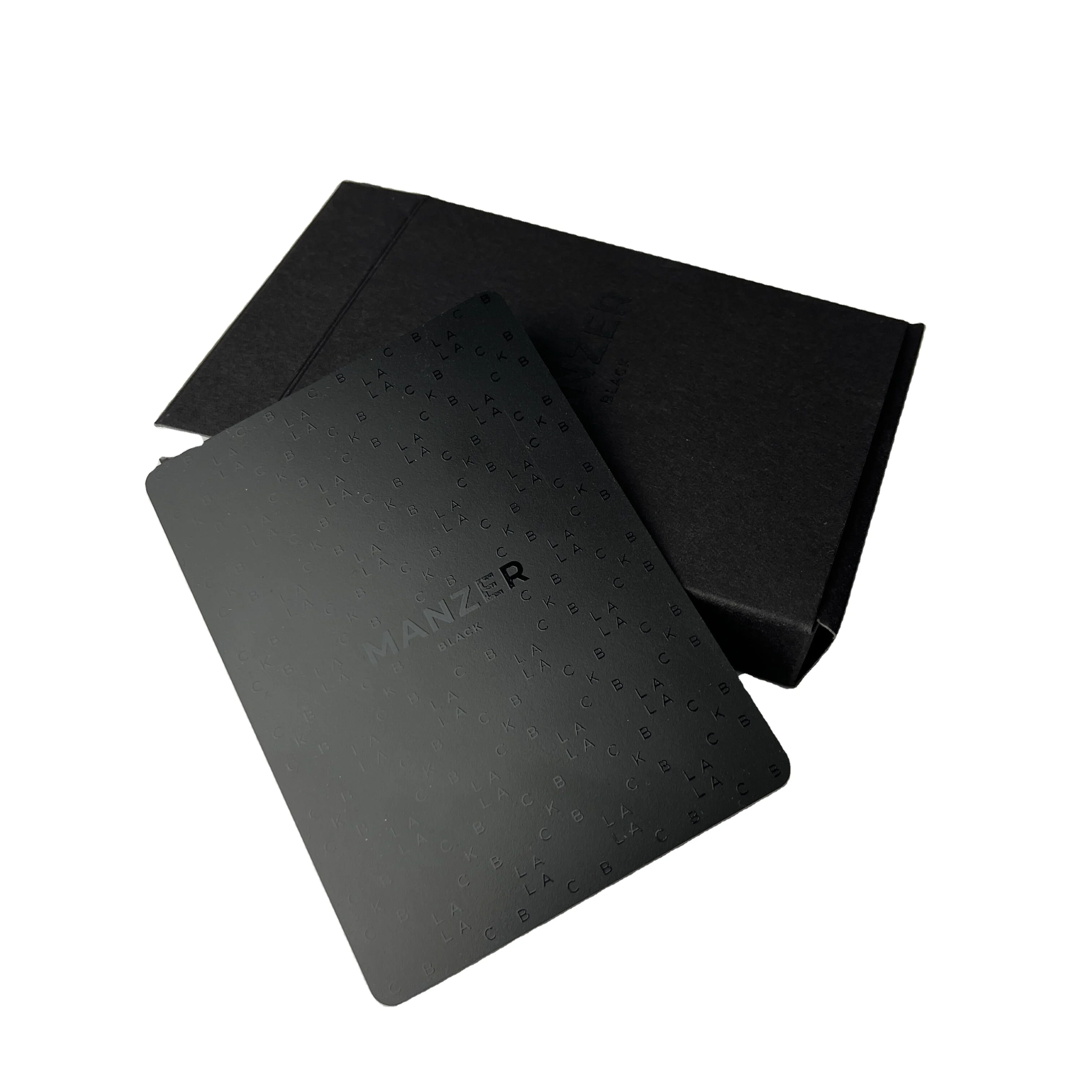 Ready To Ship High Quality Creative Durable Waterproof Smooth PVC Plastic Black Poker Playing Cards For Adult