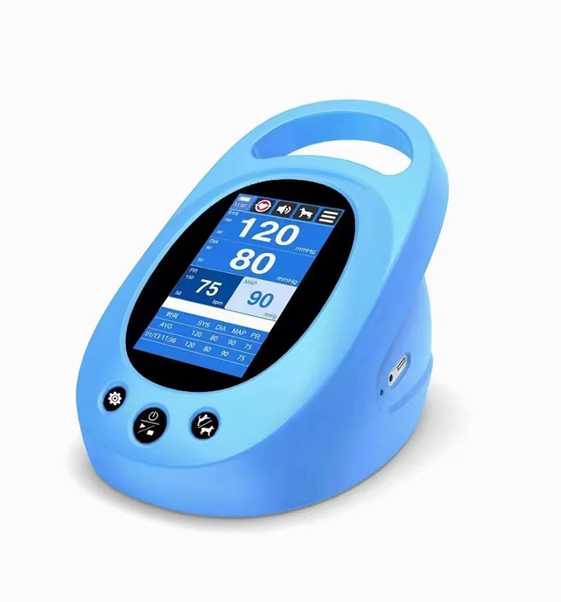 Medical Portable Digital Veterinary Blood Pressure Monitor Animal Blood Pressure Monitor for Dogs Cats
