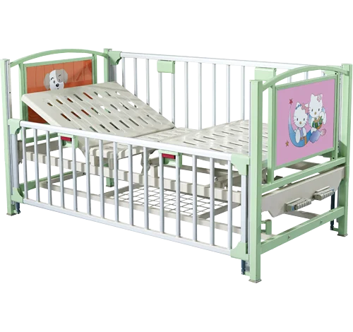 HH/BC-F-ET-T-057-A Cartoon Kids children hospital beds Pediatric Medical Beds For Sales