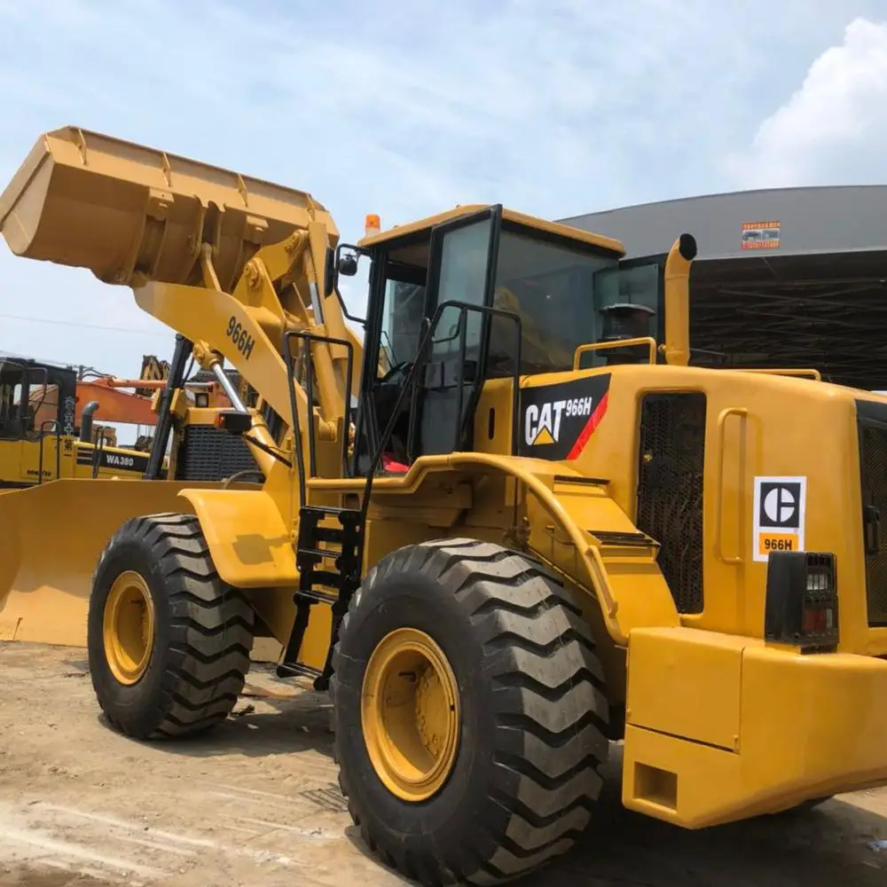 Used CAT 966H loader with good condition cheap for sale/low price with high quality loader