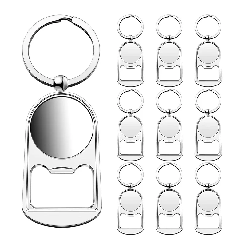 Wholesale Custom Metal Key Chain Supplies Best Quality Various Shapes Keyring Sublimation Blanks Keychain