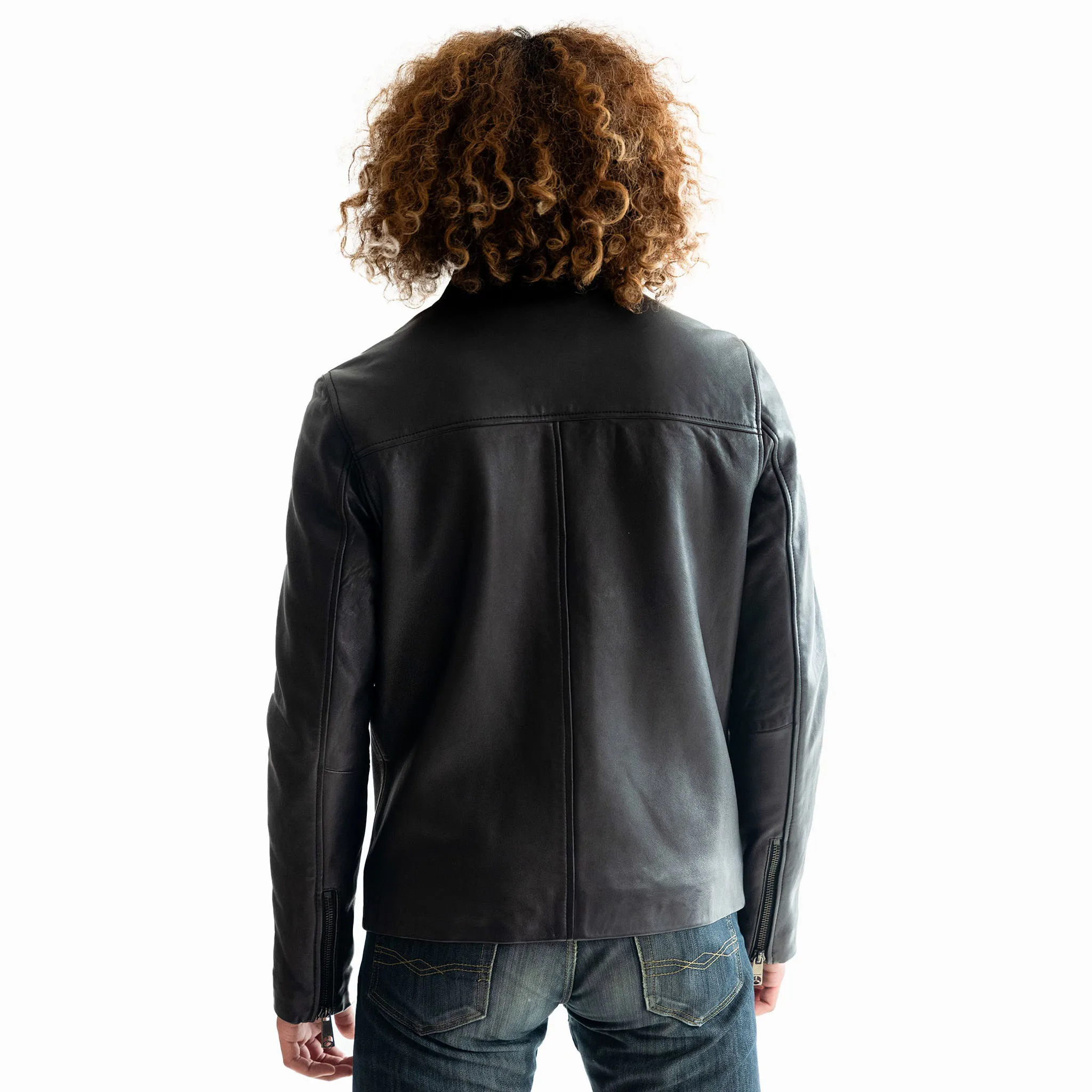 2024 Motorcycle Driver Jacket Leather Jackets High Quality Men Motorcycle Jacket