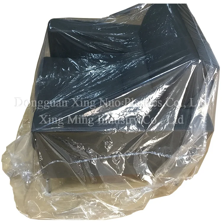 PE Plastic Chair Cover Furniture Cover with Elastic Band Rubber Band