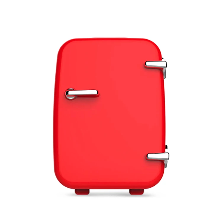 5L High quality custom small cosmetic beauty skin care makeup 12v car refrigerator with handle