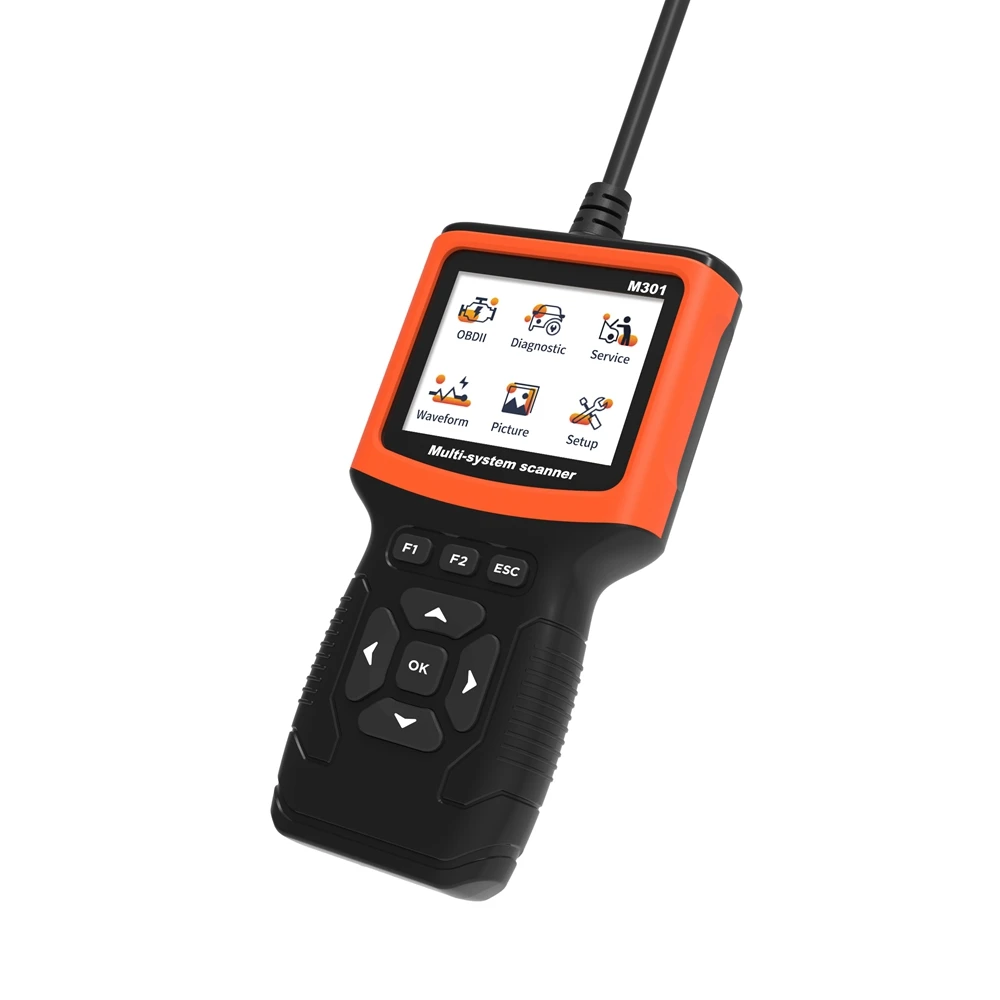 M301 OBD2 Car Code Reader Scanner For Time Test Automobile Fault Detector Car Diagnostic Tool