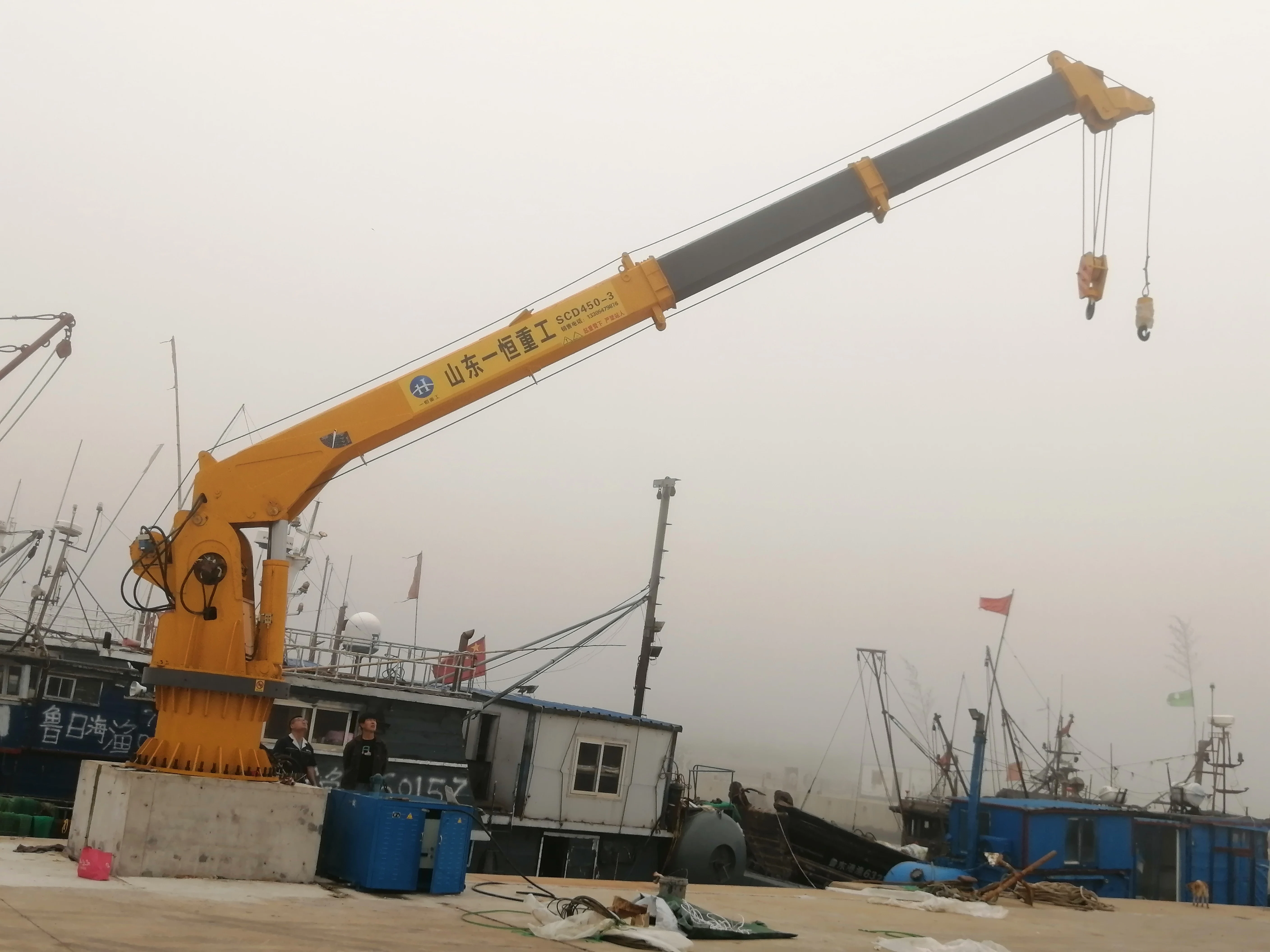 China manufacturer mini crane machine marine crane