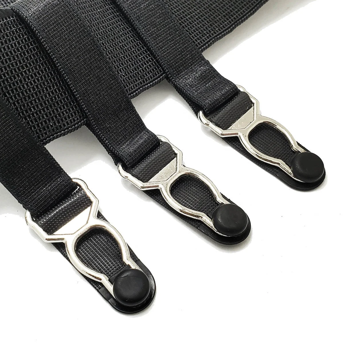 Factory Custom Anti-slip Silicone Sexy Elastic Thigh High Stockings Suspender Women Lingerie Garter Belt