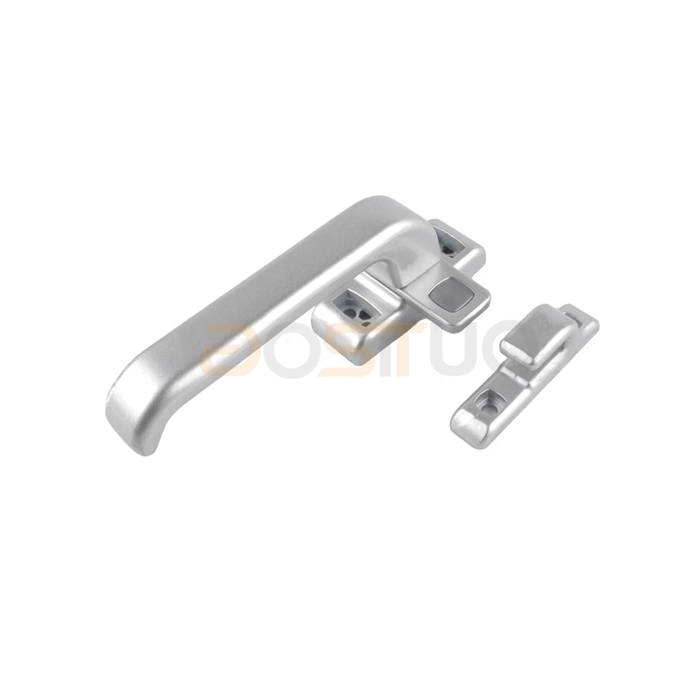 Middle East Market Aluminum Single Point Casement Window Handle Pull Sliding Window Door Handle Lock For UPVC Window