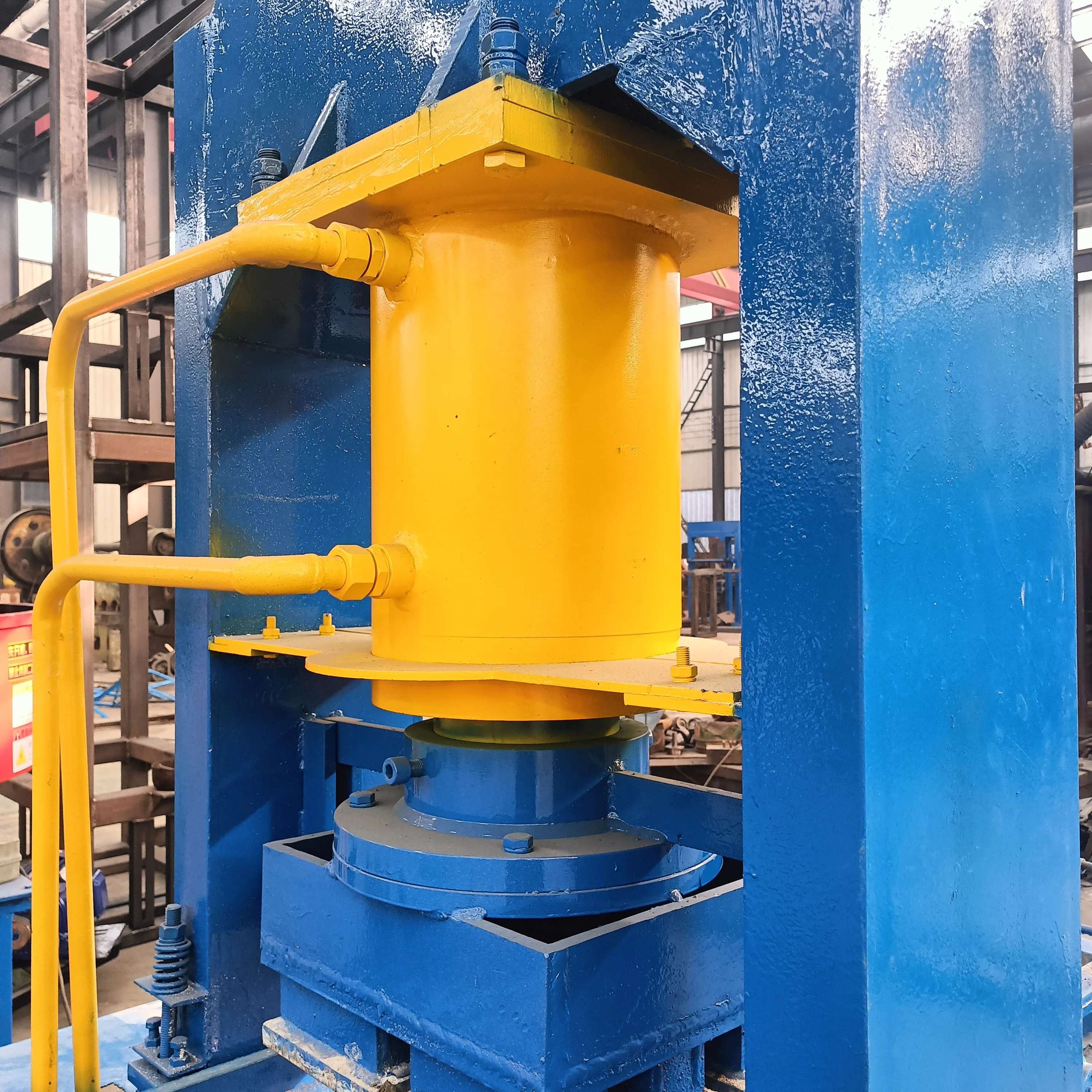 Brick Automatic Hydraulic System Performance Safety Block Press Brick Making Machines Non-firing