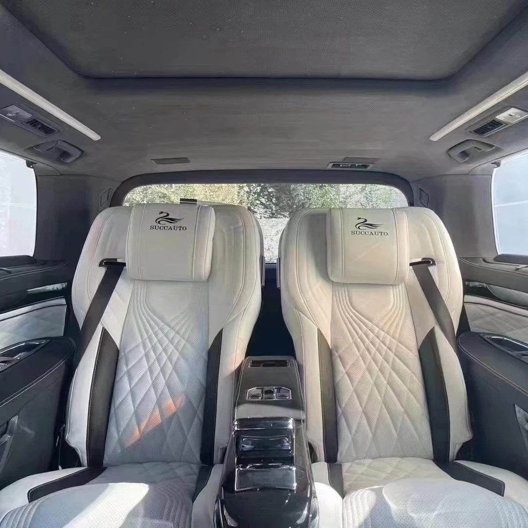 super Luxury modified four-seat alphard, Swan alphard four-seat stunning vehicle kit.with car TV console Lifting TV