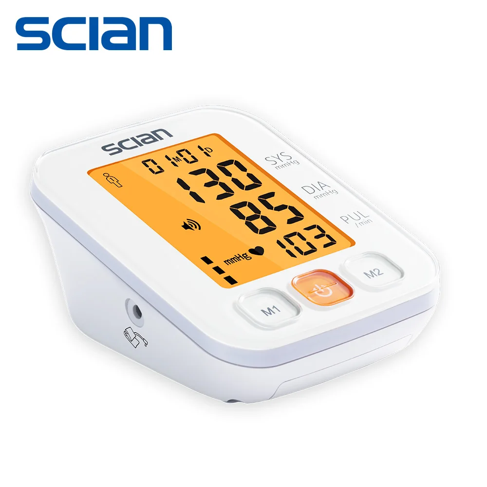 SCIAN LD-537 Household Home Care Medical Clinical Arm Upper Arm Automatic Blood Pressure Monitor With Backlight