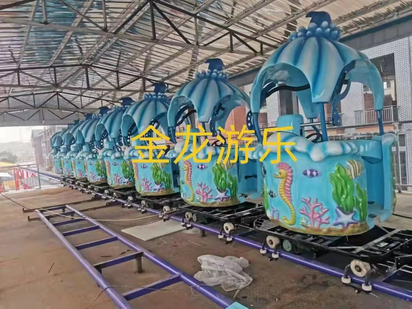 Outside Amusement Park Equipment Orbit Rides bicycle drive train