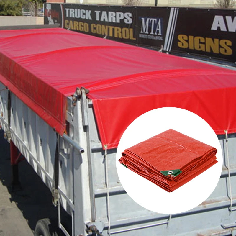 140Gsm/150Gsm Transparent HDPE+UV Cover Or PE Tarpaulin With Holes