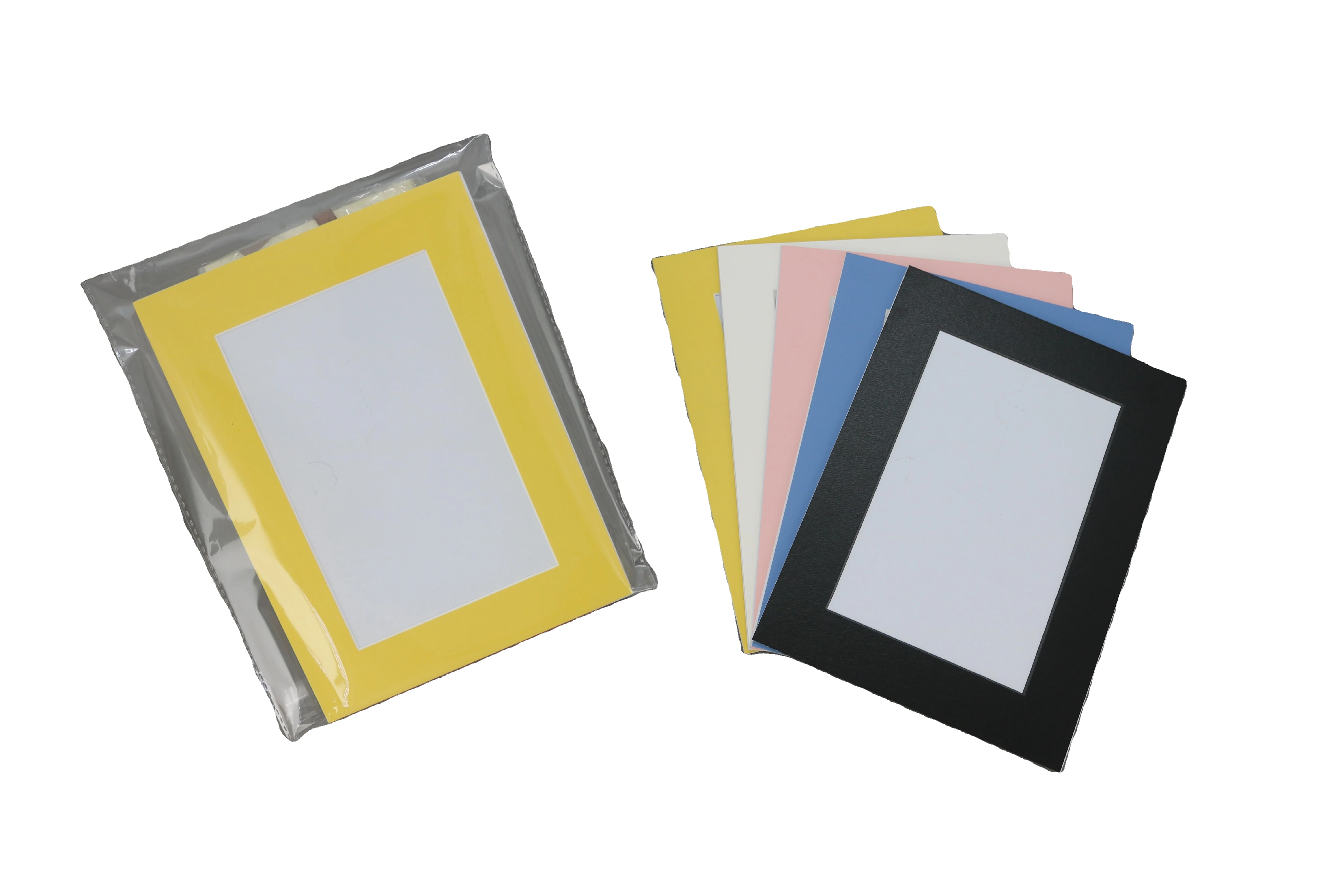 Оптовая продажа OEM бумажная фоторамка с индивидуальным размером семейная 5x7 8x10 дюймов матовая доска