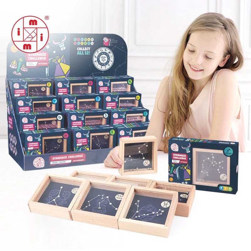 Best Quality Mini Labyrinth Puzzle Game Wooden Board Game For Children