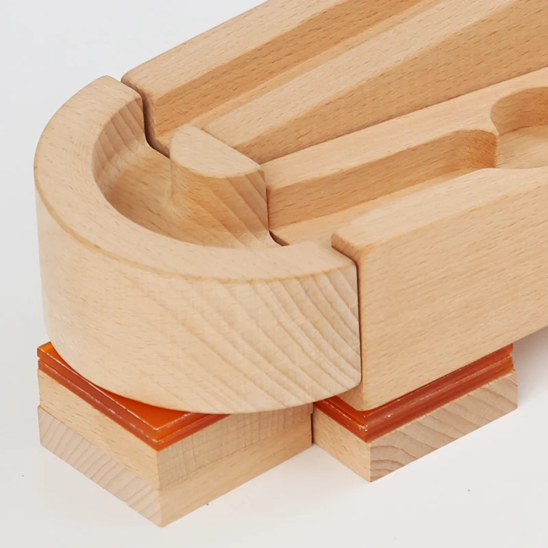 Wooden marble running track race Wooden ball running toy Kids Marble Maze gift for kids