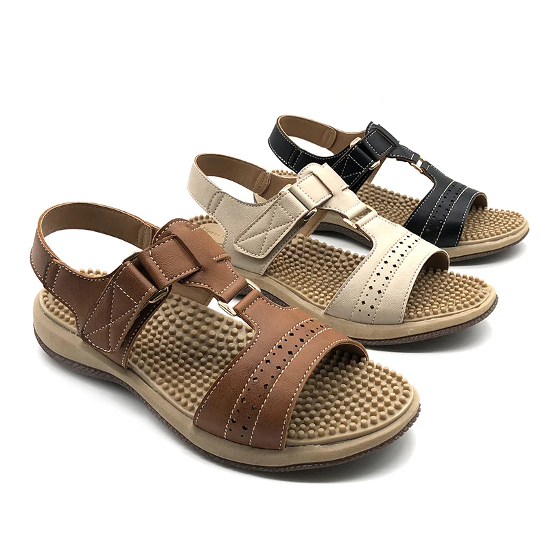 Лидер продаж, индивидуальные пляжные легкие дышащие Нескользящие мужские тапочки из ПУ, сандалии