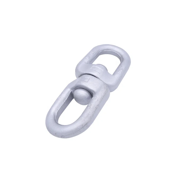 Heavy Duty Best Selling G401JIS Type Forged Electric Galvanized Chain Swivel for Lifting