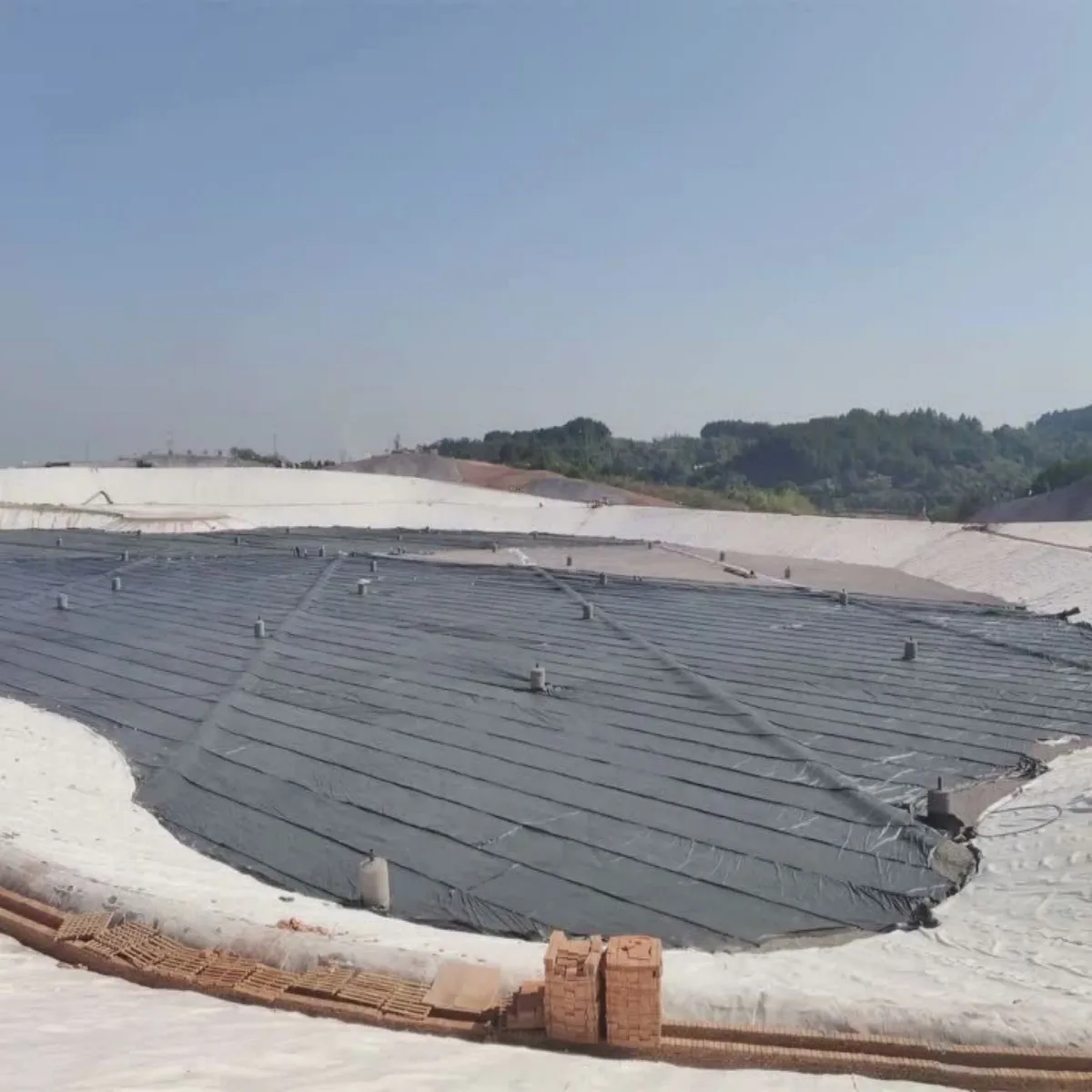 Shengxing high quality hdpe ldpe lldpe membrane linerfor fish pond liner and landfill outdoor