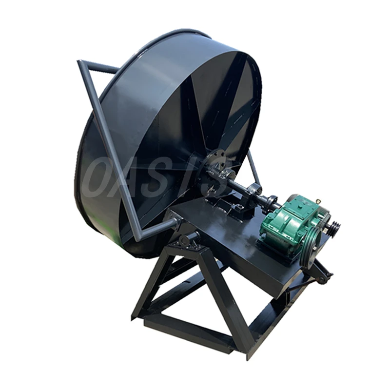Disc Granulator Organic Fertilizer Pelletizer Prilling Machine Pelleting Equipment