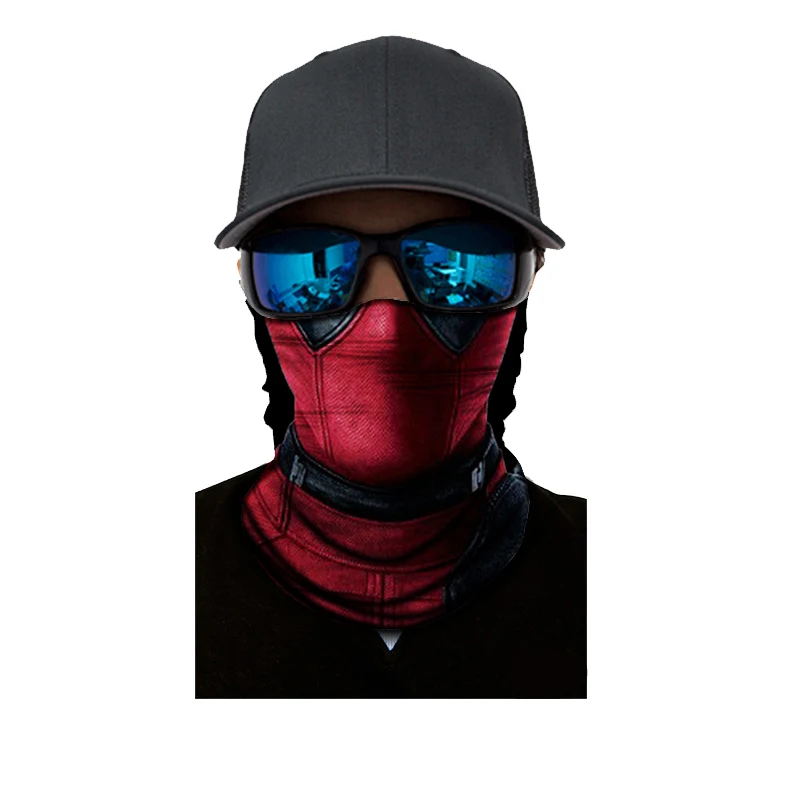 Cartoon characters print High elastic seamless tube bandana face shiled cooling bandana
