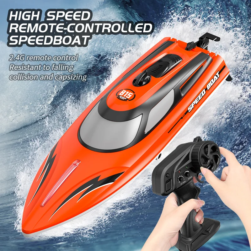 Factory RC HJ815 Adults high speed mini radio remote control toys yacht luxury boats ships model boat electronics
