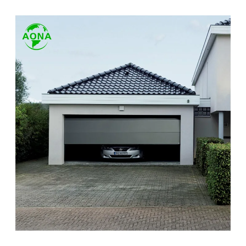 Modern Design Galvanized Steel Insulated Overhead Garage Door