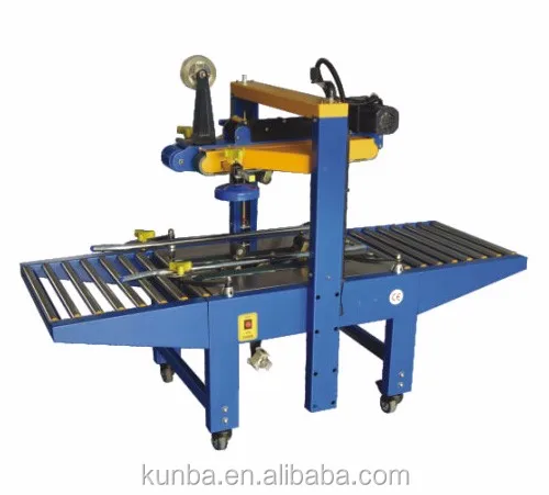 
KUNBA Fj-6050L Top & Bottom Tap Sealing Carton Machine 