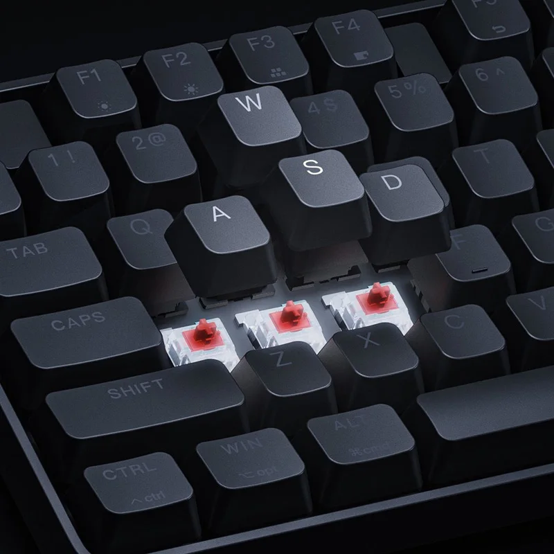 Xiaomi Mi Mechanical Keyboard Cherry Red/Green Axis 104 Keys PBT Keycaps Wired Home Office Gaming Keyboard for Win10&macOS