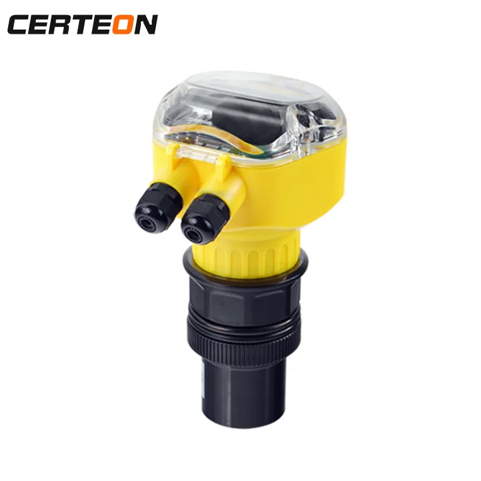 ultrasonic level indicator meter transmitter sensor for water liquid