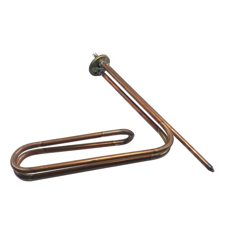 Factory Brass Flange Water Heater Heating Element