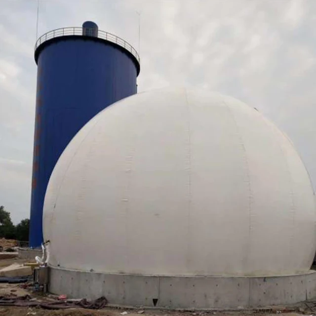Независимая двойная мембрана био газовый держатель биогаз метан сумка для хранения/воздушный шар/шкаф биогазовой