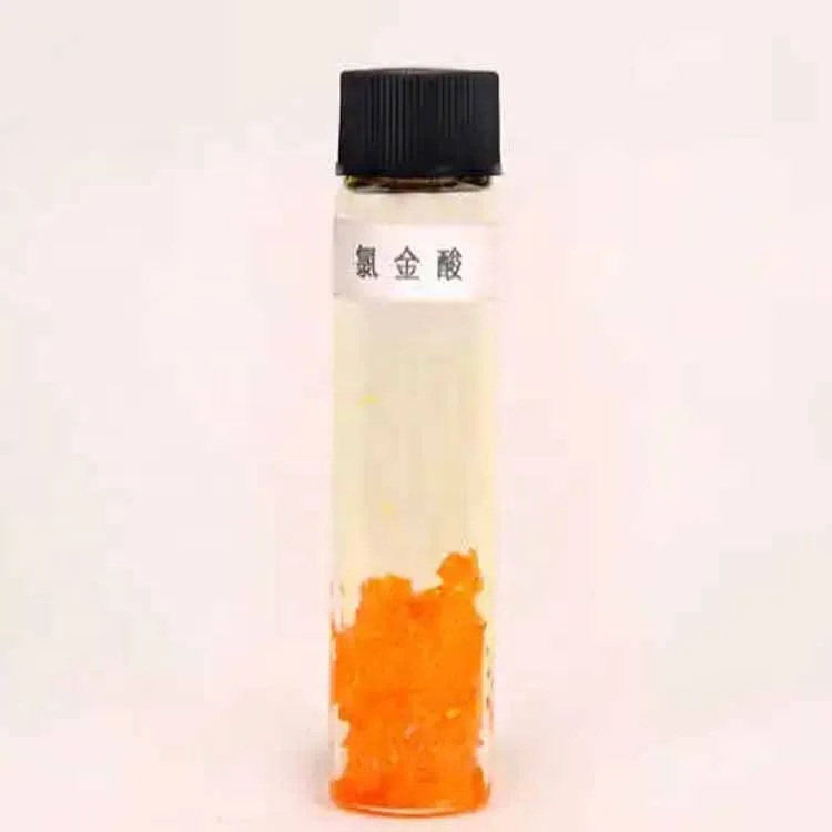 High quality Best price Buy Catalyst yellow HAuCl4.4H2O Chloroauric acid gold chloride powder 47.8% 50% CAS 16903-35-8