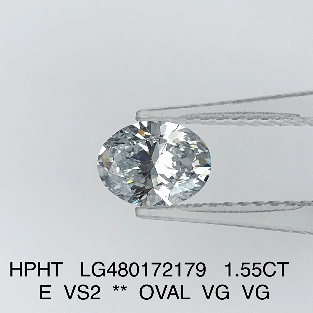 Synthetic Diamonds Loose DEF VS 0.3-1 Carat HPHT CVD Polish Oval VVS Manufacturer Wholesale Lab Grown Diamond Jewelry Ring Women